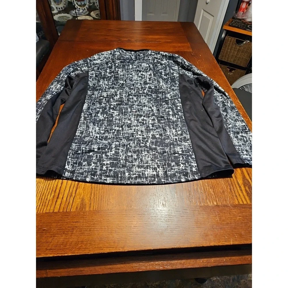 The North Face Men's 1/4 Zip Pullover Geometric-Color Long Sleeve Mens XL (A626)
